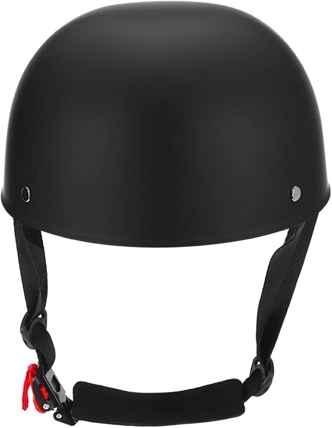 Vintage Retro Open Face Motorcycle Helmet Baseball Cap Half Helmets Men Women for Moped Cap Jet Scooter Street Cruiser with Mask Glasses - DOT Certified