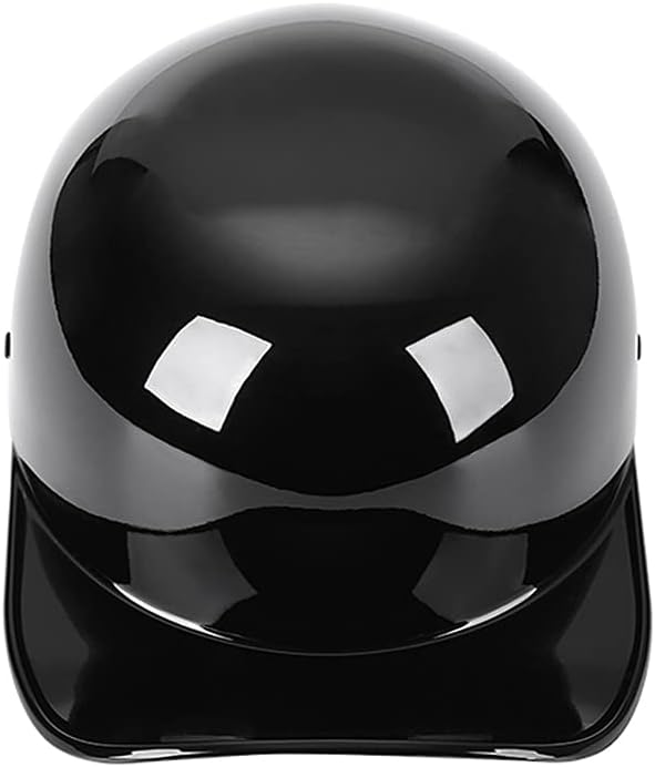Vintage Open Face Motorcycle Helmet Retro Baseball Cap Half Helmets Women Men for Scooter Moped Cap Street Cruiser Jet - DOT Certified