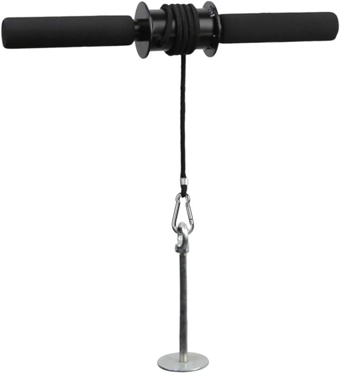 PELLOR Wrist and Forearm Blaster, Wrist Roller & Forearm Roller with Anti-Slip Grip Handles, Forearm Strength Trainer Ideal for Grip Strength, Muscle Building, Rehabilitation