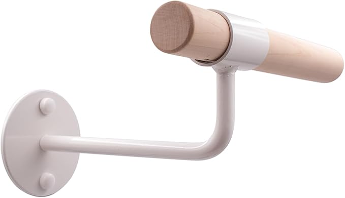 VITA Barre Wall-Mounted Single Ballet Barre, Cambre, Wood | Fixed Height, Made in USA, Home, Studio or Gym Exercise Equipment for Kids & Adults | Dance, Fitness, Pilates