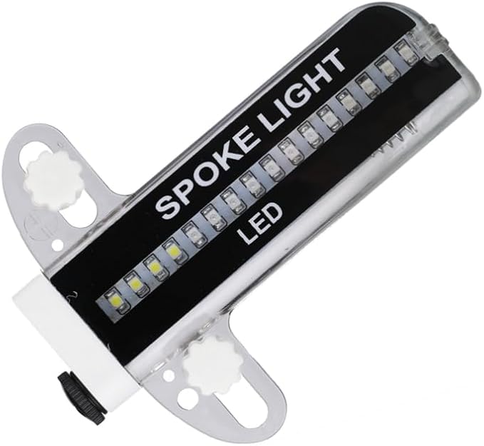 32 LED Spoke Lights - 30 Color Flashing Patterns Automatically Change, Easy Mount Bicycle Lights On Wheel Spokes