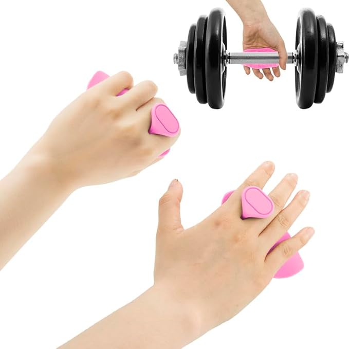 Weight Lifting Gloves for Men Women: Rubber Gym Weightlifting Anti-Slip Workout Grips for Gym Training and Exercise, Weight Lifting, Dumbbell, Deadlift, Bar Pad Pull Up Grippers No Sweaty