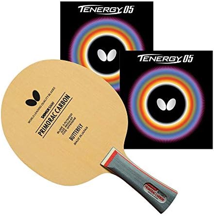 Butterfly Primorac Carbon Pro-Line Table Tennis Racket - One of Our Fastest Blades Fueled by The Raw Power of Carbon Fiber - Recommended for World Class Play - Pro-Line Series