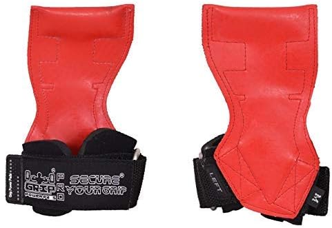 Lifting Grips PRO Weight Gloves Heavy Duty Barbell Gymnastics Straps Alternative to Power Hooks Deadlifts Adjustable Neoprene Padded Wrist Wrap