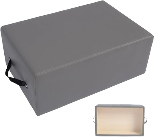 Garvee Pilates Sitting Box for Pilates Reformer,Pilates Reformer Box Pilates Equipment for Home Gym Studio Use, Pilates Reformer Accessory