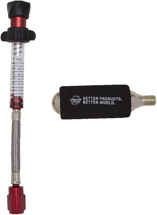Planet Bike Phil Hose CO2 Bike Tire Inflator and Gauge