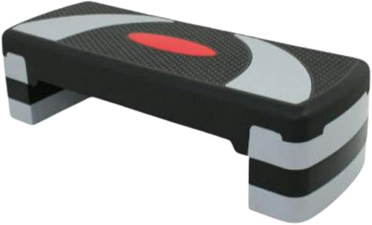 Ministry of Warehouse 30'' Club Cardio Adjust Exercise Stepper Risers 4'' - 8'' Aerobic Step Fitness