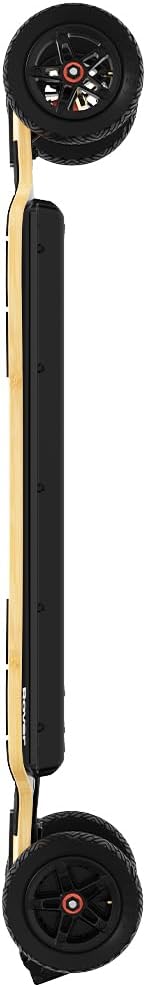 MEEPO Bamboo Series Off-Road All Terrain Electric Skateboard, Ultra-Long 20-31 Miles Range Mountain Board, Highest 28-32 MPH Top Speed,155-175mm Wheels, Professional for Adult Riders