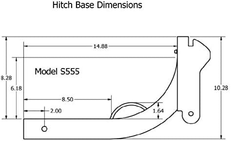 Allen Sports Premier Hitch Mounted 5-Bike Carrier, Model S555 , Black