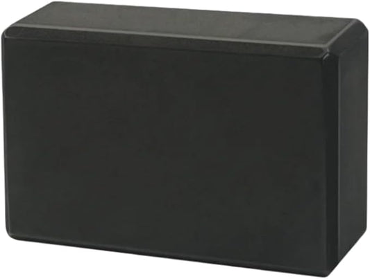 Yoga Block - Unsupported Latex Eva foam - Soft non slip surface with bevel for yoga, pilates, meditation - Yoga accessories for stability, balance and deep stretching