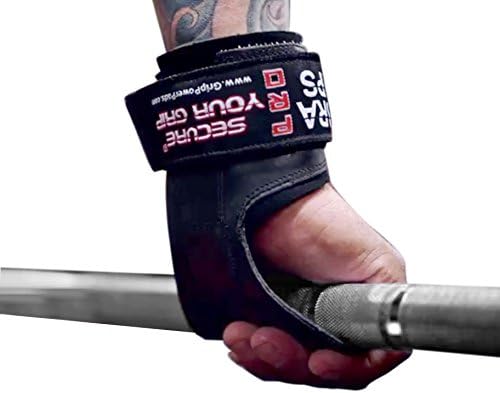 Cobra Grips PRO Weight Lifting Gloves Heavy Duty Straps Alternative Power Lifting Hooks for Deadlifts Adjustable Neoprene Padded Wrist Support Bodybuilding