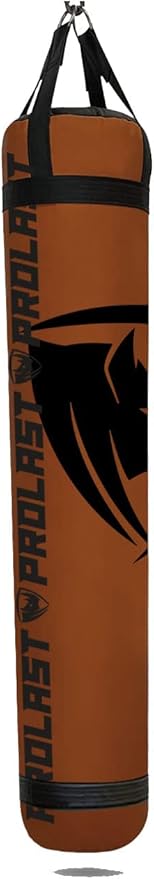 PROLAST Heavy Punching Kicking Bag for Adults, Boxing, MMA, Martial Arts, Muay Thai, Strength Training Equipment, Filled/Unfilled, 6ft, 150 lbs, Special Edition Logo