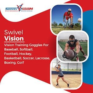 Sports Goggles Adjustable Strap Training Goggles - Lightweight, Comfortable Design for Baseball, Basketball, Football, Hockey, Lacrosse, Soccer