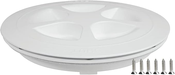 SEAFLO Deck Plate Hatch for Marine Boat Kayak Choose Size, Color and Storage Bag