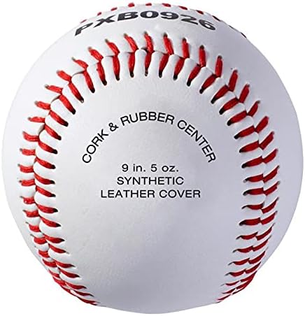 PHINIX Synthetic Leather Baseballs for Practice Recreation Use and Casual Games