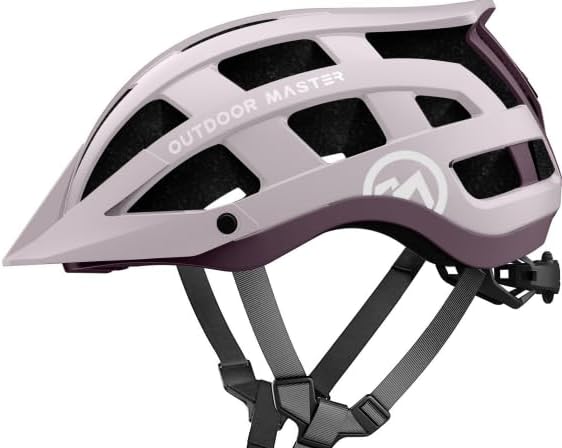OutdoorMaster Gem II MIPS Bike Helmet with Light - Lightweight Cycling Helmet,Mountain Road Bicycle Helmet for Youth & Adult