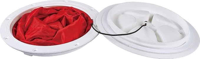 SEAFLO Deck Plate Hatch for Marine Boat Kayak Choose Size, Color and Storage Bag