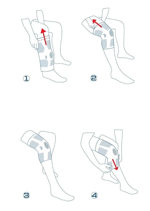 NEENCA Professional Knee Brace for Pain Relief, Medical Knee Compression Sleeve, Knee Support with Horizontal Knit Tech for Meniscus Tear, ACL, Arthritis, Joint Pain, Runner, Workout- FSA/HSA APPROVED