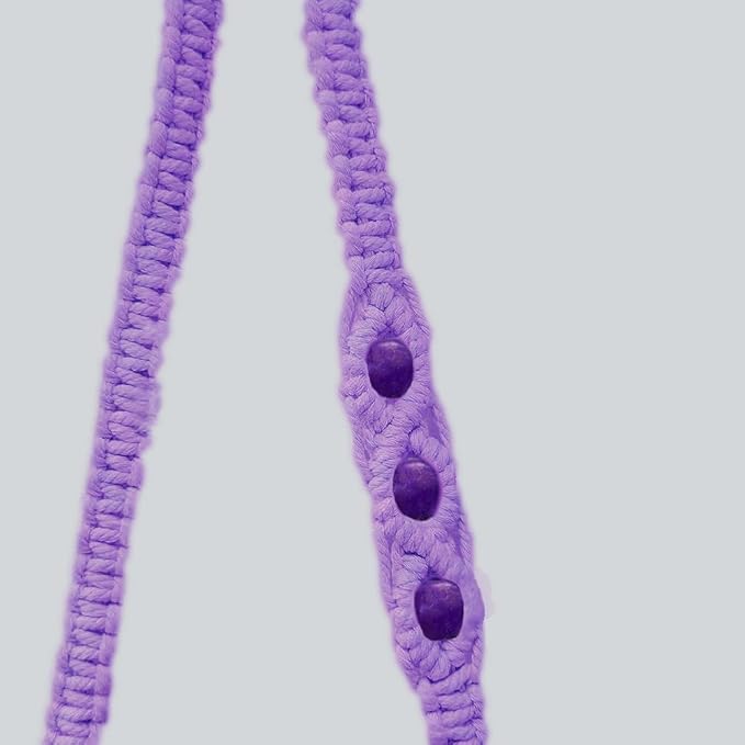 kiido Macrame Yoga Mat Carrying Strap [MAT NOT Included], Hand Woven Multi-Purpose Strap/Carrier