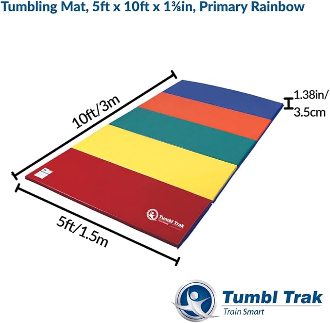 Tumbl Trak Gymnastics Folding Tumbling Panel Mat