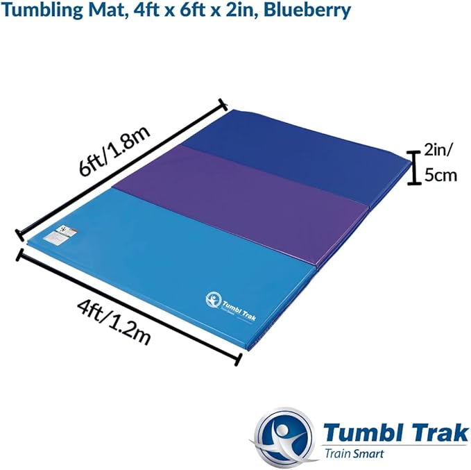 Tumbl Trak Gymnastics Folding Tumbling Panel Mat