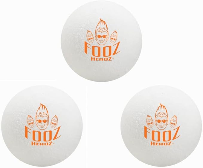 Foosballs Professional Tournament Quality - Just Like The Pros Use, Official Regulation Size - Set of 3 Foosball Balls