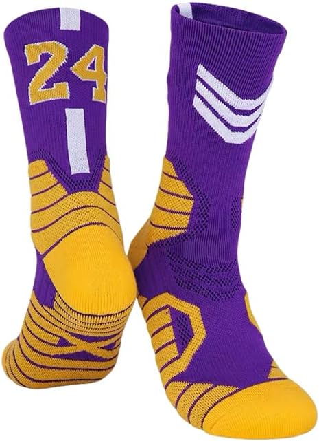 3PC Basketball Jersey Set for Youth Basketball Tank Top + Track Shorts+ Socks Set #24