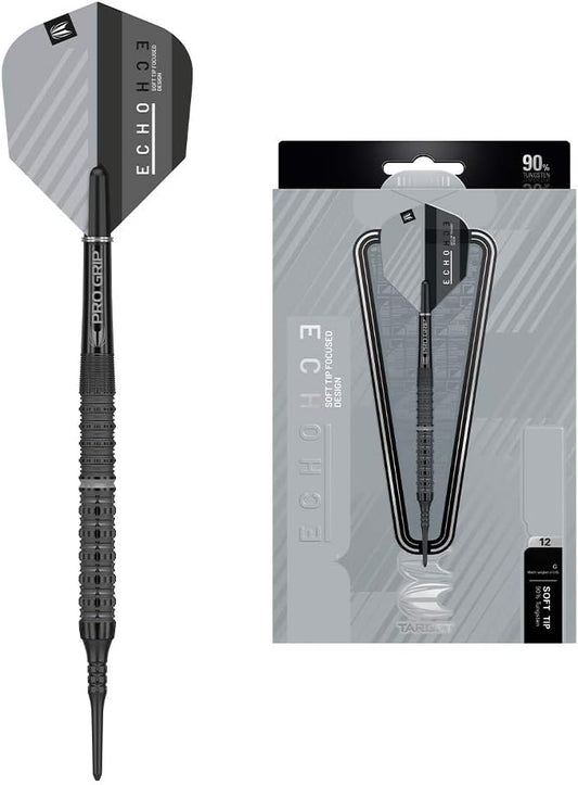 Target Darts Echo 12 21G 90% Tungsten Soft Tip Darts Set