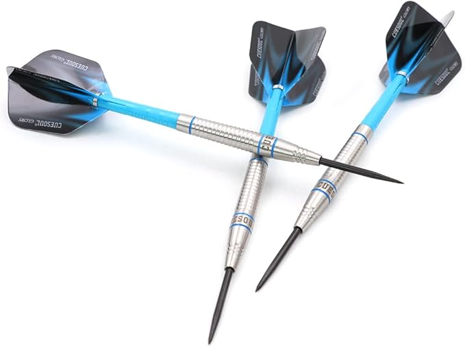CUESOUL Professional Tungsten Steel Tip Dart Set 85% Tungsten 22g/24g/26g-Glory Series
