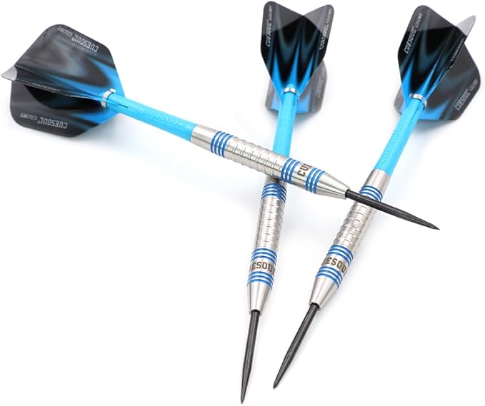 CUESOUL Professional Tungsten Steel Tip Dart Set 85% Tungsten 22g/24g/26g-Glory Series