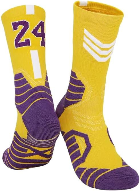 3PC Basketball Jersey Set for Youth Basketball Tank Top + Track Shorts+ Socks Set #24