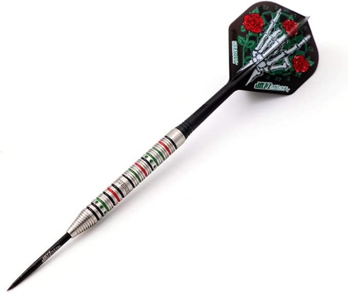 CUESOUL Jazz-Metal 21g/23g/25g 90% Tungsten Steel Tip Dart Set with Integrated Dart Shafts and Dart Flights