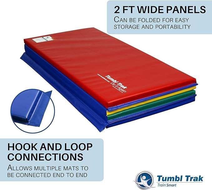 Tumbl Trak Gymnastics Folding Tumbling Panel Mat