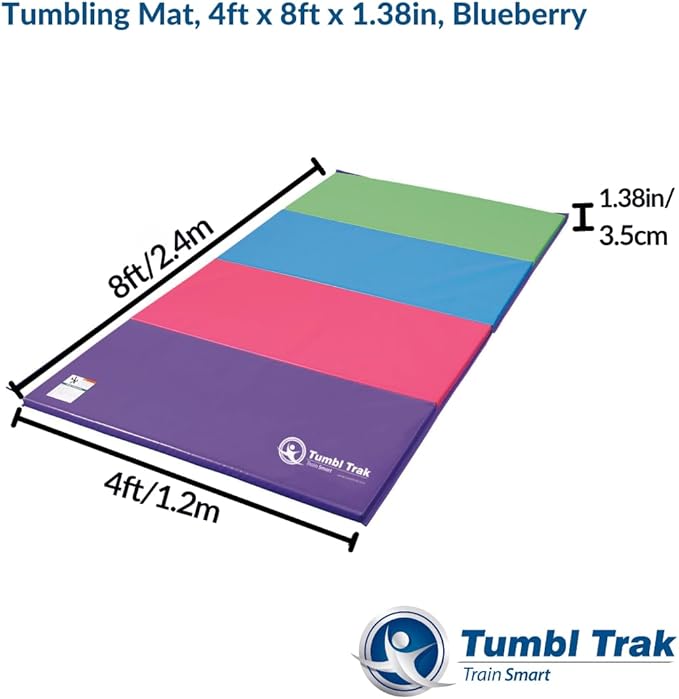 Tumbl Trak Gymnastics Folding Tumbling Panel Mat