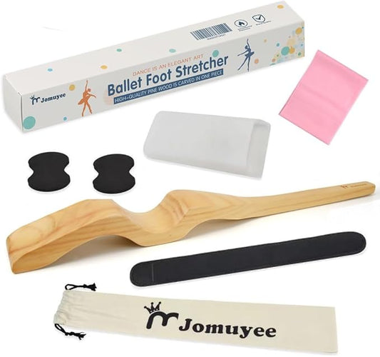 Ballet Foot Stretcher Set Original Pine Dance Foot Arch Enhancer for Dancer, Gymnastics, Yoga People, Gift Idea