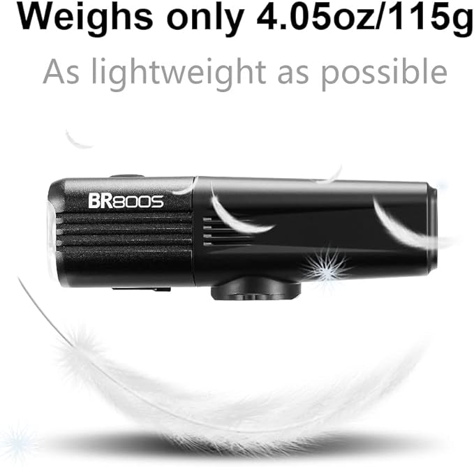 TOWILD BR1000 Bike Lights for Night Riding,1000 Lumen Lightweight Bike Front Light,Long Battery Life,Compatible with Garmin/GoPro Mount,3500mAh Rechargeable&Replaceable Battery,for Commuter Cyclists