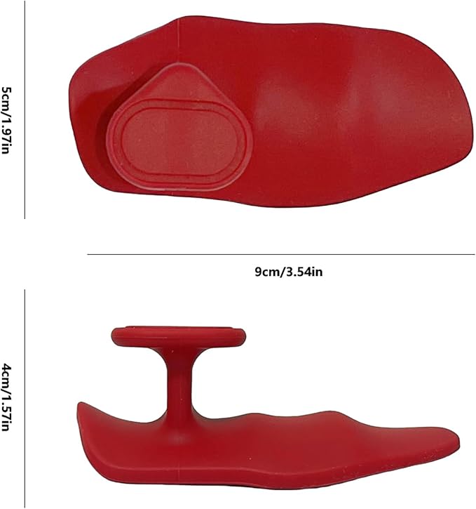 Ergonomic Anti-Slip Weightlifting Grip Pads,Secured Finger Clip Gym Hand Gloves Protectors for Men & Women,Non-Slip Palm Support for Dumbbells & Barbells (Black/RED/Grey/Pink)