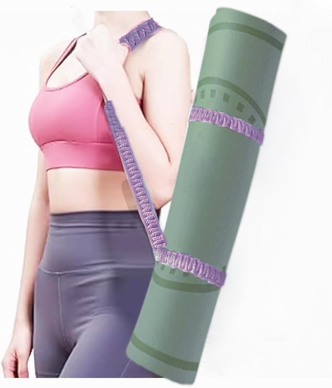 kiido Macrame Yoga Mat Carrying Strap [MAT NOT Included], Hand Woven Multi-Purpose Strap/Carrier
