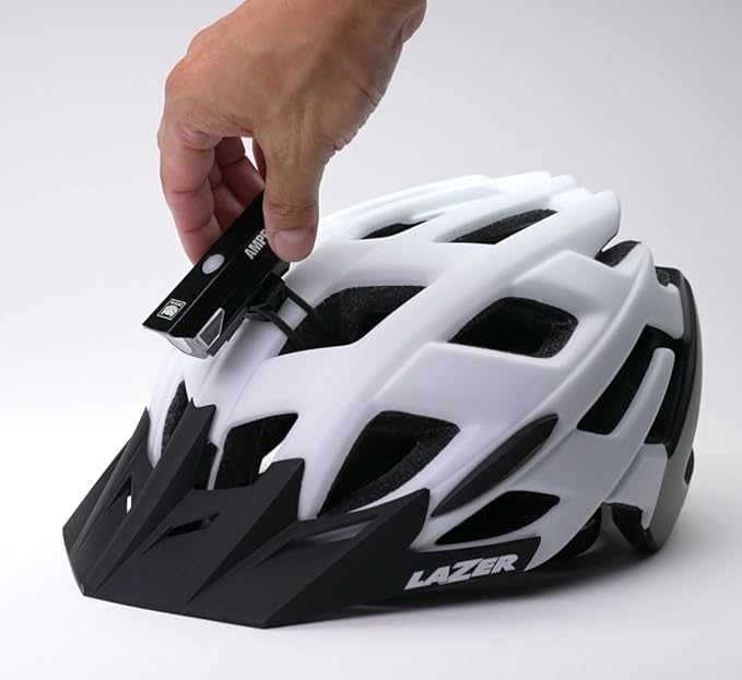 CATEYE AMPP USB Rechargeable Bike Light – High Visibility Super Bright OptiCube™ Headlight for Commuters, Road Cyclists & Mountain Bikers, Day & Night Riding Modes, IPX4 Waterproof, Tough & Durable