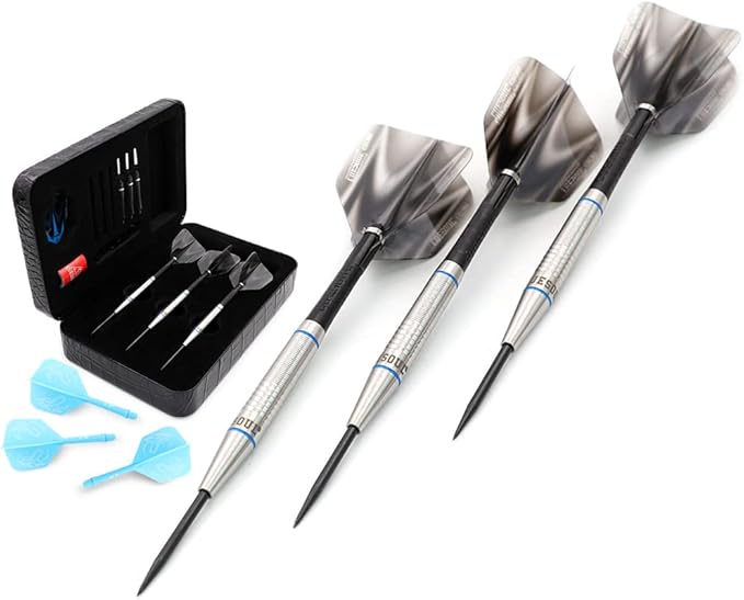 CUESOUL Professional Tungsten Steel Tip Dart Set 85% Tungsten 22g/24g/26g-Glory Series