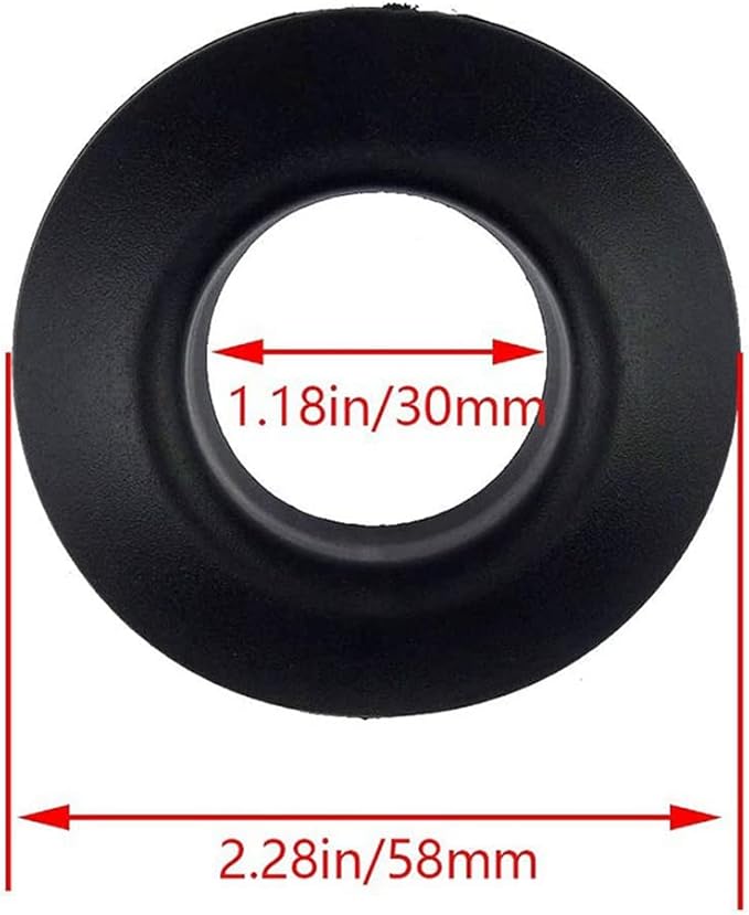 Kayak Paddle Drip Rings 4 Pieces for Kayak Canoe Rafting Paddles Shaft, Universal Kayak Durable Splash Guards Paddle Accessories