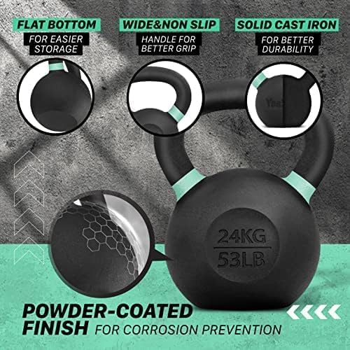 Yes4All Cast Iron Kettlebell