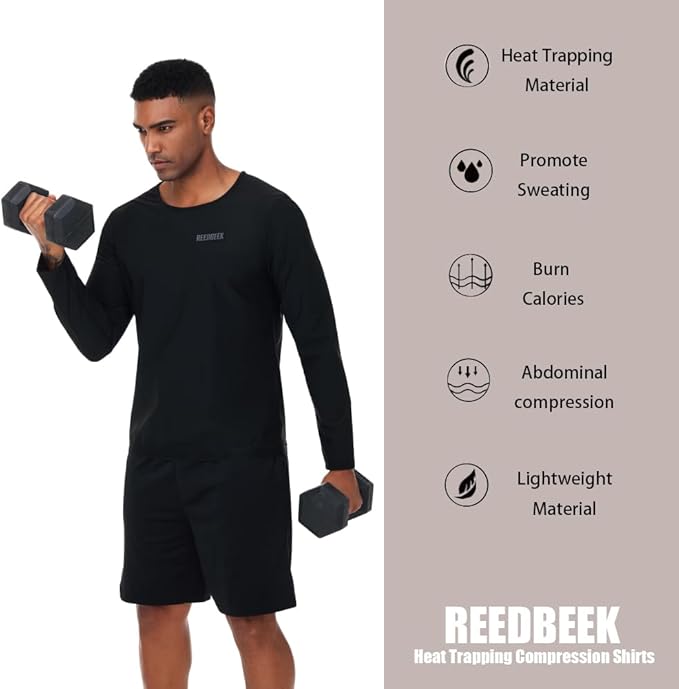 Sauna Sweat Suit Weight Loss Shapewear Top Weighted Shirt Sauna Vest Workout Exercise Gym Short Sleeves Men Women