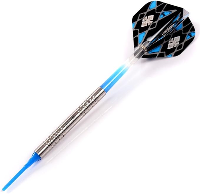 CUESOUL Soft Tip Darts Set Plastic Tip with Dart Case
