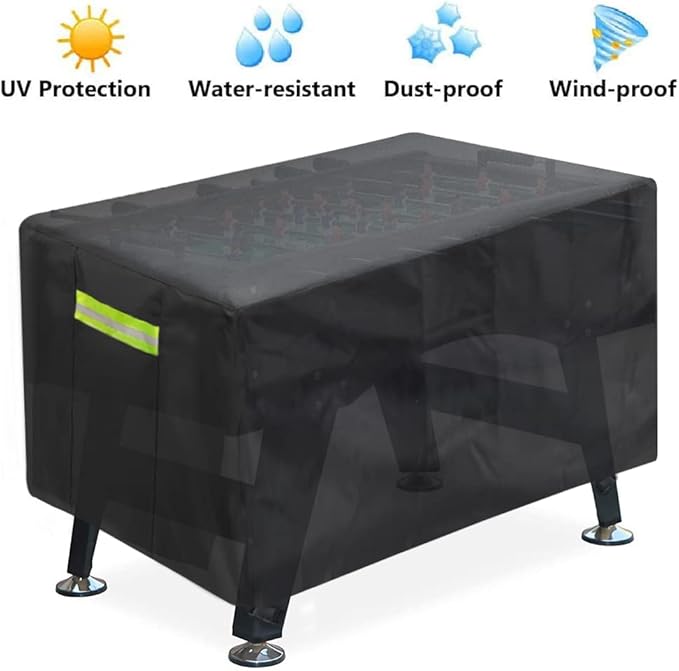 WB WEIRDBEAST Foosball Table Cover Soccer Table Cover Waterproof All Protection Outdoor/Indoor UV Resistant