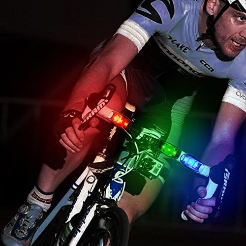 STURME LED Safety Light Strobe Lights for Daytime Running Walking Bicycle Bike Kids Child Woman Dog Pet Runner Best Flashing Warning Clip on Small Reflective Set Flash Walk Night High Visibility