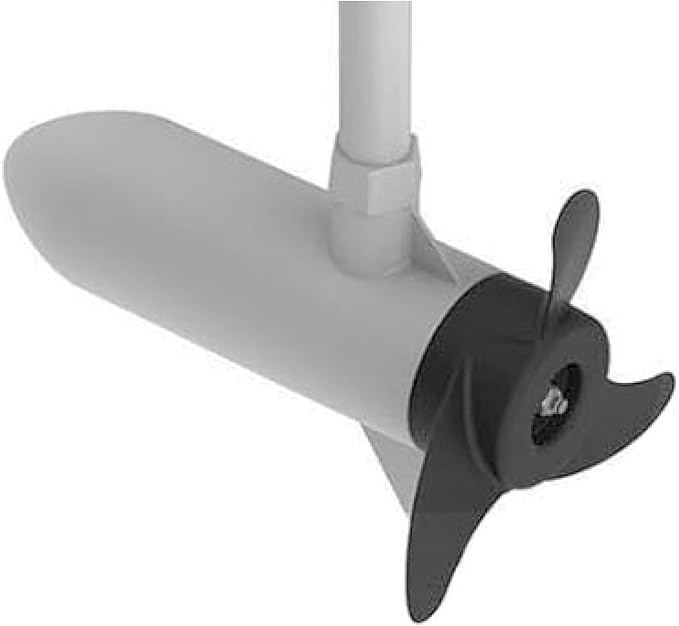 Zichen Haswing White 12V 55LBS 26inch Transom Trolling Motor with Wireless Remote for Inflatable Pontoon Boat, Dinghy Kayak Fishing, One Person Boat Fishing in Saltwater and Freshwater