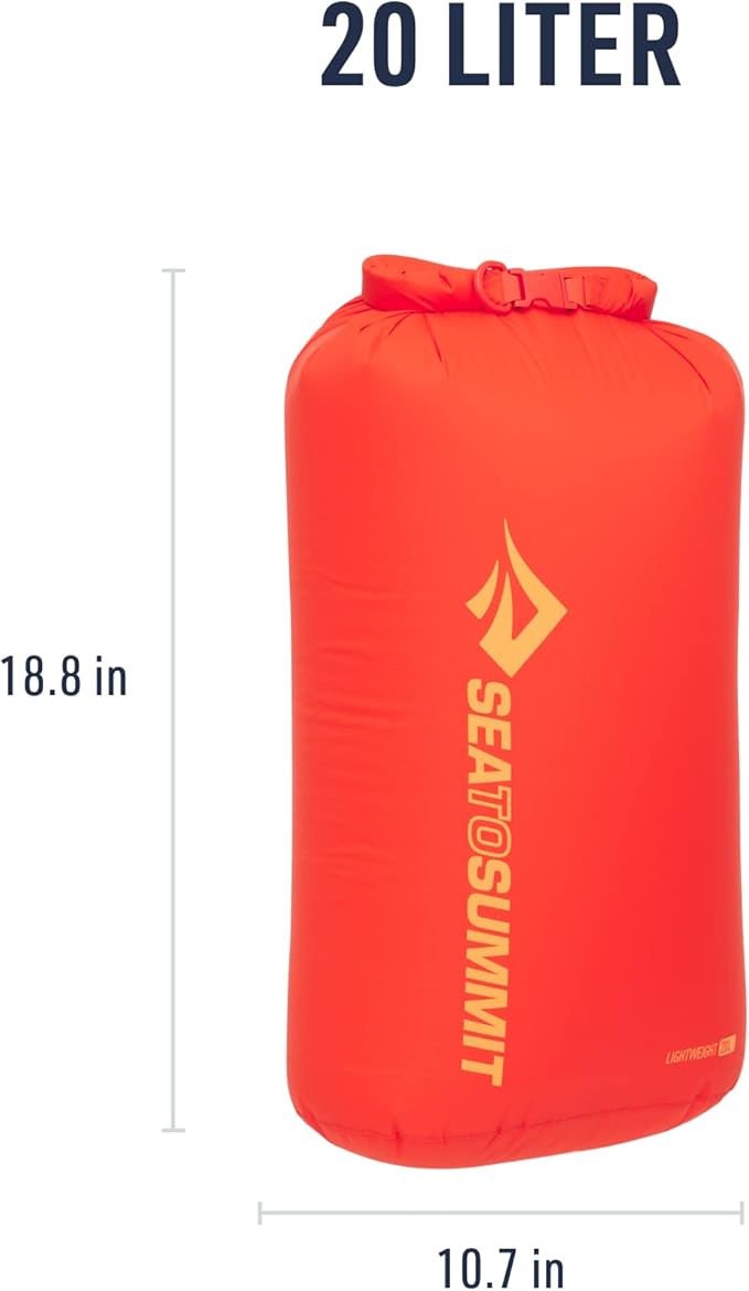 Sea to Summit Lightweight Dry Bag, Multi-Purpose Dry Storage
