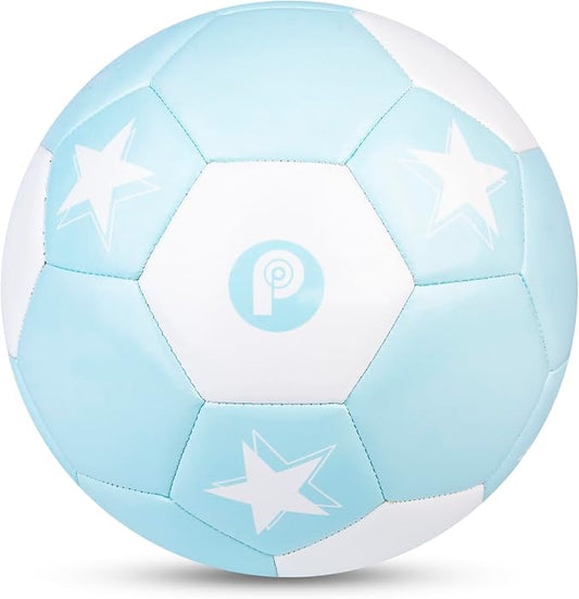 Size 4 Soccer Ball, Kids Soccer Balls for Girls Boys Youth Children Training Backyard School Indoor Outdoor Ball with Pump Gift
