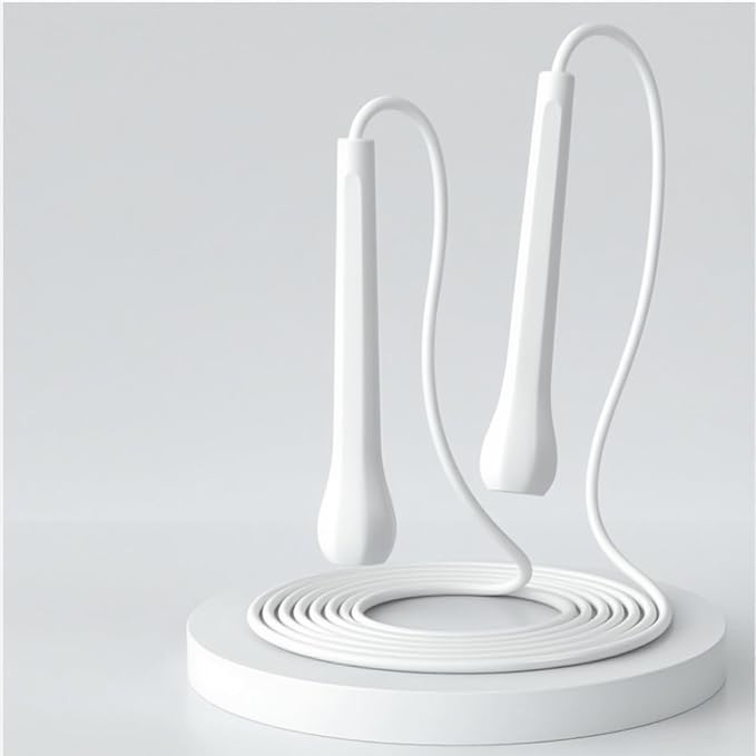 Premium Jump Rope for Women, Men & Teens, Anti-Slip Ergonomic Foam Handles & Quick-Lock Adjustment – Perfect for Fitness, Cardio, HIIT, CrossFit, Double Unders, Home Workouts & Weight Management – Ideal Skipping Rope for Kids & Adults Gym Training